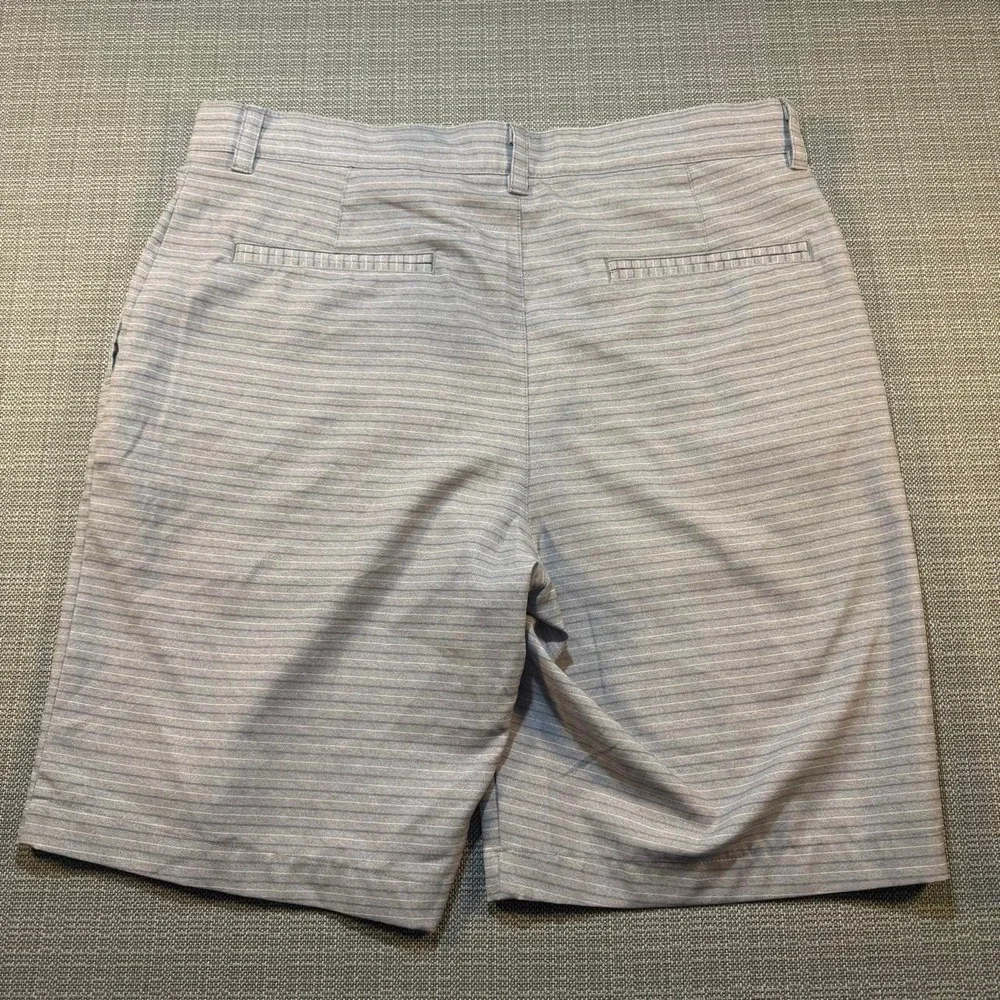 Ben Hogan Gray Striped Shorts Men's Size 34